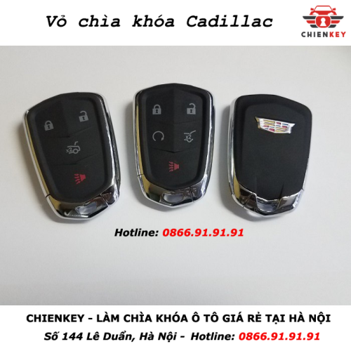 Vỏ chìa khóa xe ô tô Cadillac - Hình ảnh 3