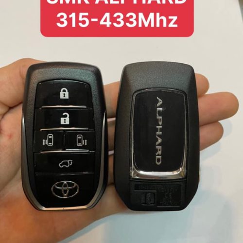 Chìa Khóa Smartkey Toyota Alphard