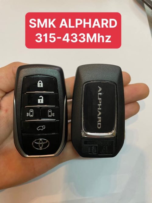 Chìa Khóa Smartkey Toyota Alphard