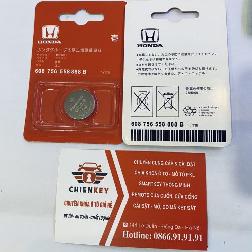 Pin chìa khóa Honda chính hãng