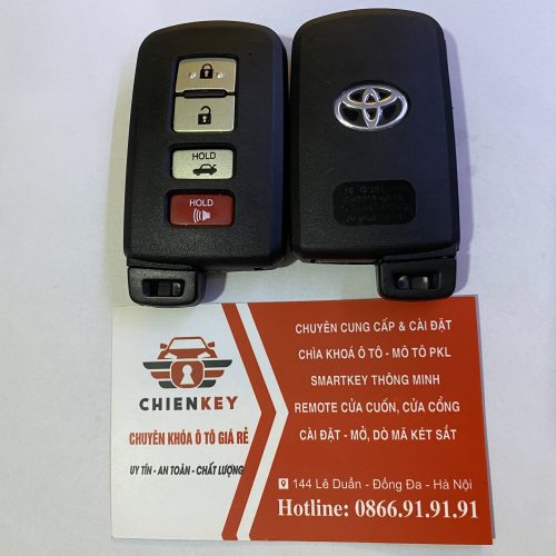 chìa khóa ô tô camry 2