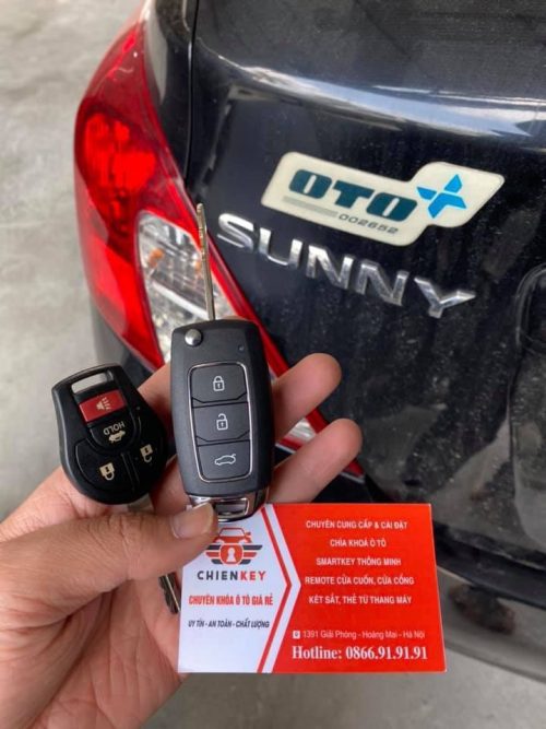 Chìa khóa Nissan Sunny