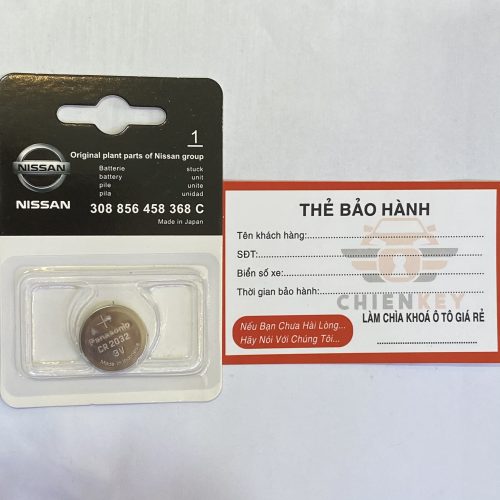Pin chìa khóa Nissan chính hãng