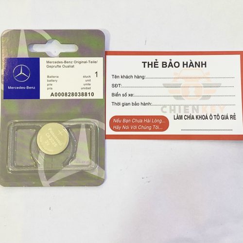 Pin chìa khóa Mercedes chính hãng