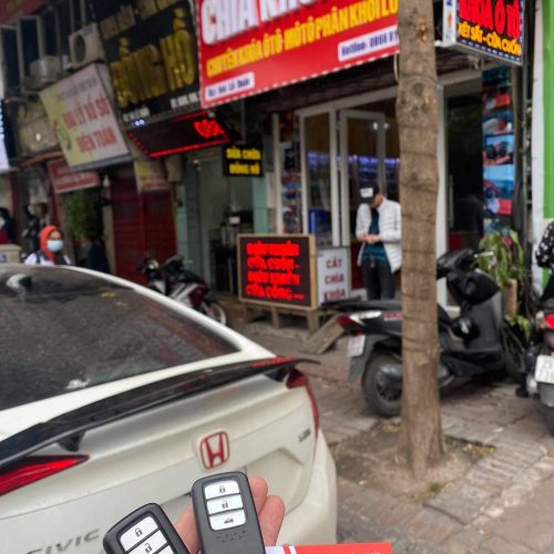 chìa khóa thông minh xe honda civic1